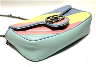 Gucci GG Rainbow Limited Edition Super Mini Marmont Bag Gucci GG Rainbow Limited Edition Super Mini Marmont Bag